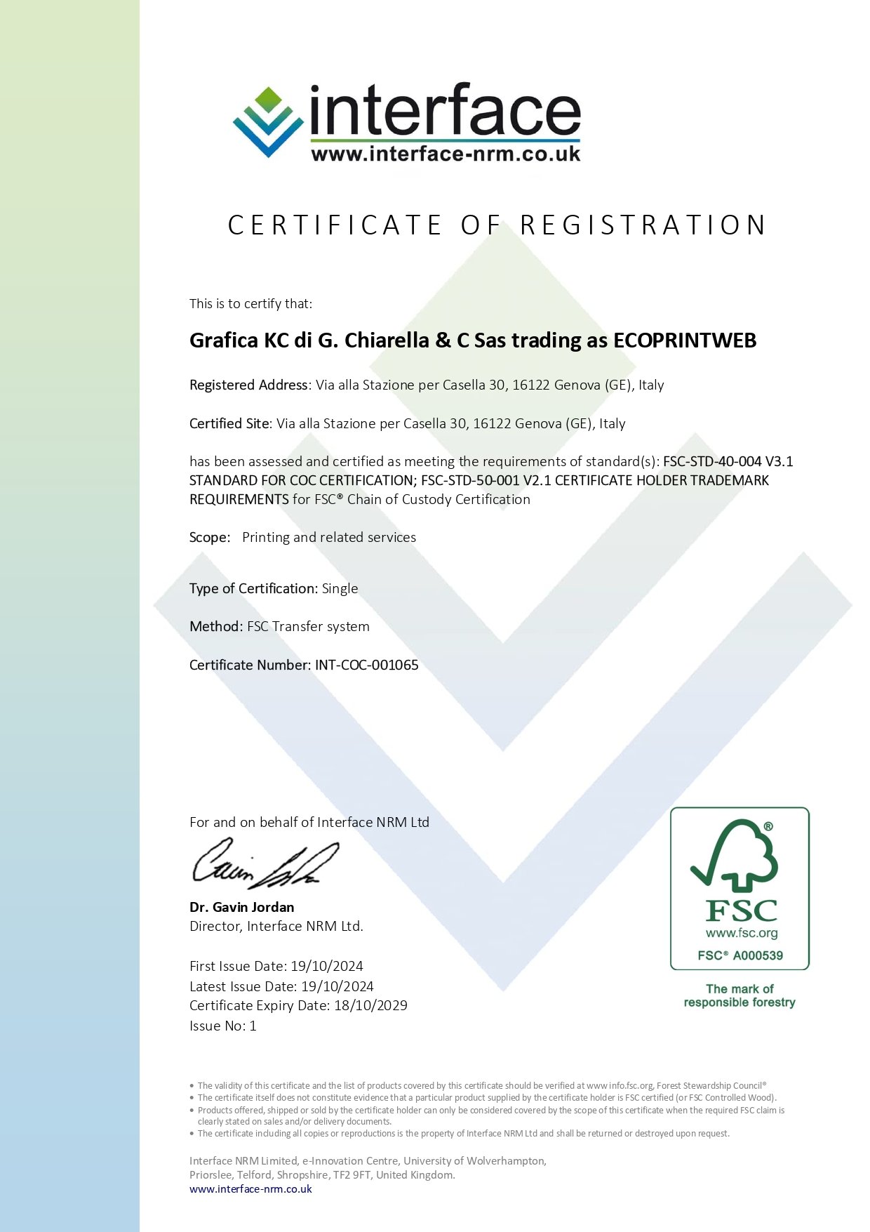 certificazione multiutility